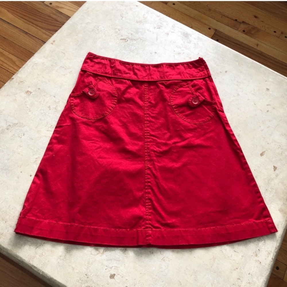 Red Women's Skirt